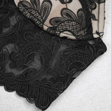 BLACK LACE STRAPPY TWO PIECES Suits styleofcb