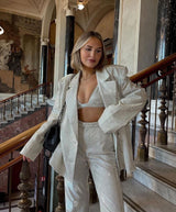 SPARKLE BLAZER THREE PIECE SET Sets styleofcb