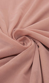 ONE SHOULDER CUT OUT MIDI DRESS IN PINK Dresses styleofcb