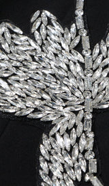 RHINESTONE DETAIL JACKET IN BLACK DRESS STYLE OF CB