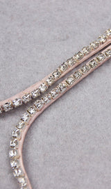 RUCHED FEATHER MINI DRESS IN PINK Dresses styleofcb