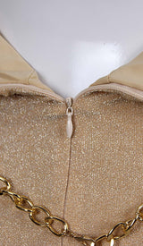 RUFFLES HALTER HIGH LOW DRESS IN GRAY styleofcb