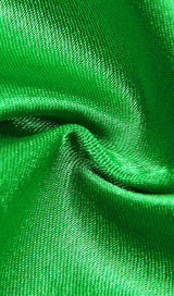 SATIN BLAZER SUIT IN GREEN Clothing styleofcb