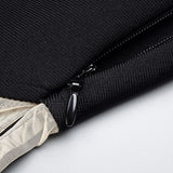 SCALLOPED MESH INSERT MAXI DRESS IN BLACK DRESS styleofcb