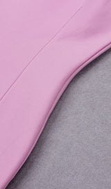 STRAPLESS BANDAGE MINI DRESS IN PINK Dresses styleofcb