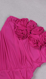 STRAPLESS RUCHED MINI DRESS IN PURPLE DRESS STYLE OF CB