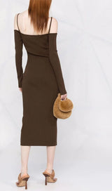 STRAPPY HOLLOW STRAPLESS BANDAGE MINI DRESS IN BLACK Dresses styleofcb