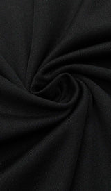 STRAPPY MESH MIDI DRESS IN BLACK styleofcb