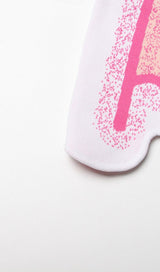 STRIPE ASYMMETRIC HIGH LOW DRESS IN PINK DRESS STYLE OF CB