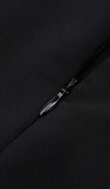 TWISTED BOW SILK FAILLE JUMPSUIT DRESS STYLE OF CB