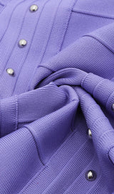 VIOLET BANDAGE MINI DREES Dresses styleofcb