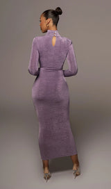 VIOLET RUCHED KNIT MAXI DRESS Dresses styleofcb