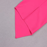 CUTOUT BANDAGE SET IN HOT PINK Sets sis label