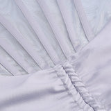 MINK SATIN SWEETHEART NECK CORSET FRONT SPLIT MAXI DRESS DRESS styleofcb