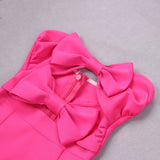 CUT OUT STRAP MINI DRESS IN PINK styleofcb