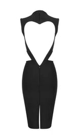 Yalia Backless Mini Bandage Dress Dresses styleofcb