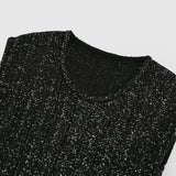 Cordelia sequin-embellished tiered mini dress