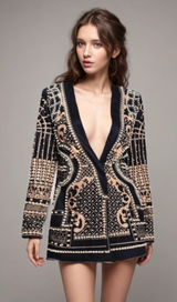 Bonnie Pearl Blazer mini Dress