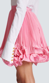 PINK ANAVIA PINK RUFFLE HEM SKIRT