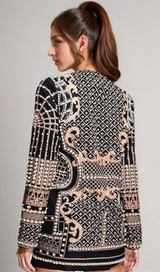 Bonnie Pearl Blazer mini Dress