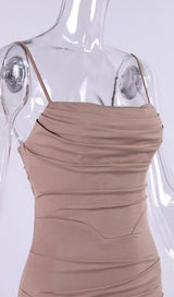 ALMOND JERSEY CORSET MAXI DRESS Dresses styleofcb 