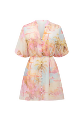 Franny multicolor floral print Mini Dress