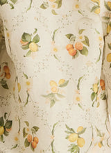Valencia Jacinta floral print Maxi Dress in yellow