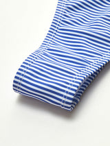 Halter Striped Removable Padded Bikini Set