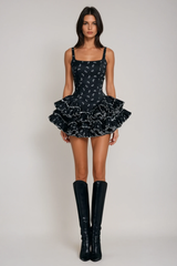 Berkeley Ruffle Mini Dress