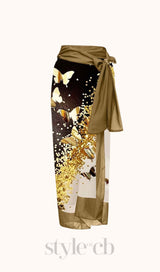 BEIGE BUFFY SWIMWEAR