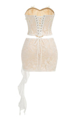 Charlotte Lace Corset Set