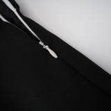 PARISA CRYSTAL-EMBELLISHED BOWKNOT MINI DRESS