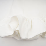 Elodie bubble-skirt mini dress in White