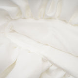 Elodie bubble-skirt mini dress in White