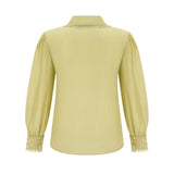 Hélène floral embroidered shirt & skirt matching set