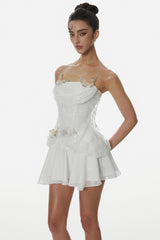 Deneqa Butterfly Lace Corset