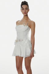 Deneqa Butterfly Lace Corset