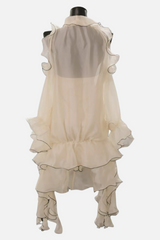 Eavan Ruffle Floral Mini Dress