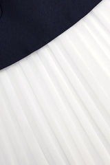 Sleeveless Belted Chiffon Midi Dress