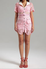 Noma Lace Mini Dress