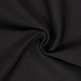 halter sleeveless Sequin Ruffle trim maxi dress in black