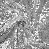 crop top drape skirt set in silver