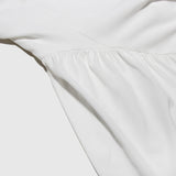 BACKLESS BOW MINI DRESS IN IVORY