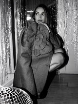 Sada Flower Blazer - Brown