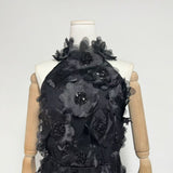 Cherry Blossom Mini Dress in Black