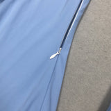 vicky Knitted long sleeves backless bodycon maxi dress in blue