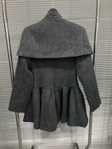 Hawthy Polka Dot Cape & Dress Set