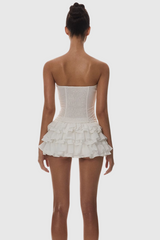 Panue Ruched Strapless Corset