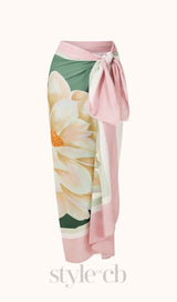 STRAPLESS OMBRE SWIMWEAR