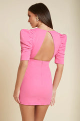 CHINTA RIA MINI DRESS - PINK